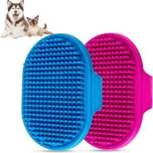 Rubber pet comb